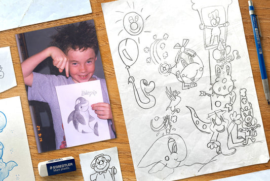 The sketch that started it all.