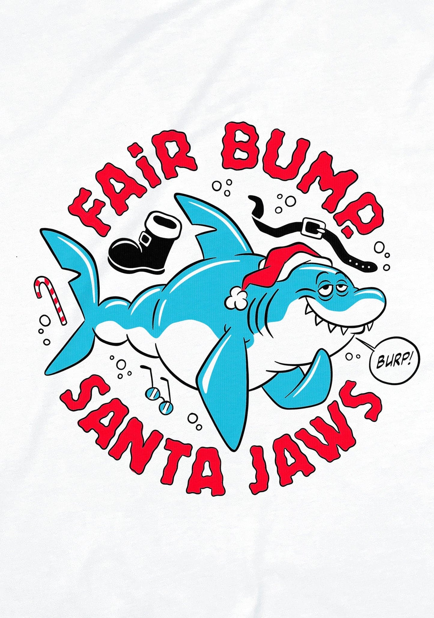 Santa Jaws (Tee)