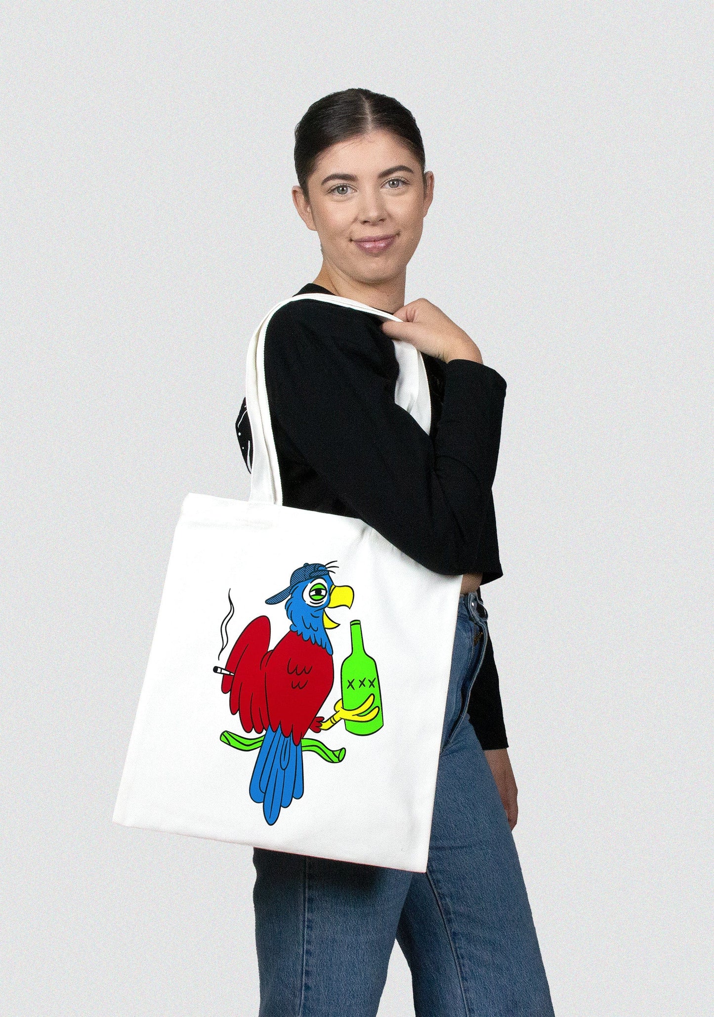 Party Parrot Tote Bag