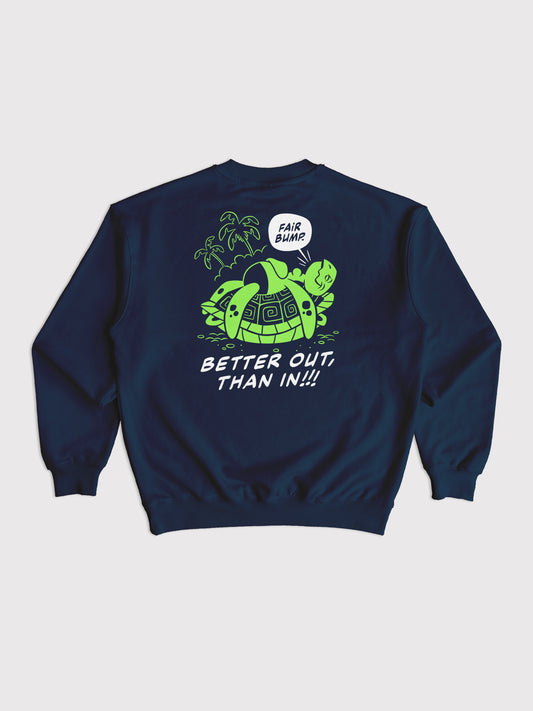 Better Out Than In Jumper (Navy)