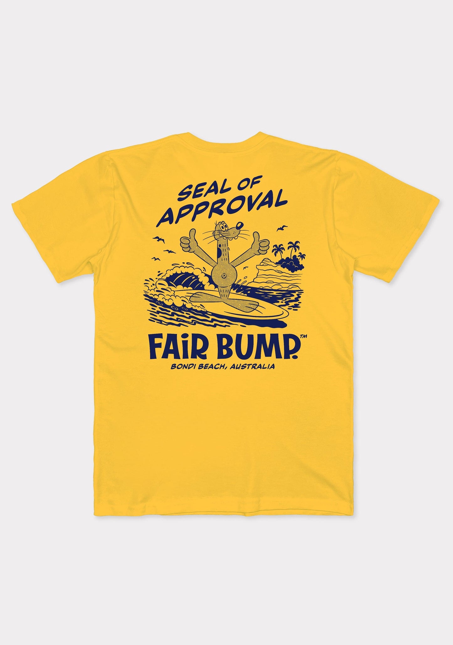Seal of Approval Bondi (Mustard Tee)